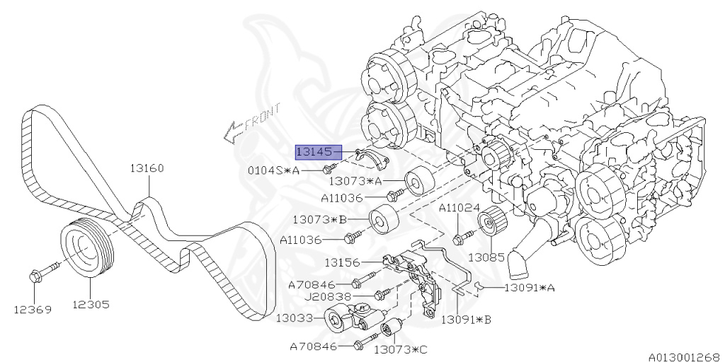 Subaru - Legacy B4 - BM9 - Jan-2009 - Dec-2012 - 25GTS - Sedan - 4W - 5-speed automatic transmission - Right hand - BD5