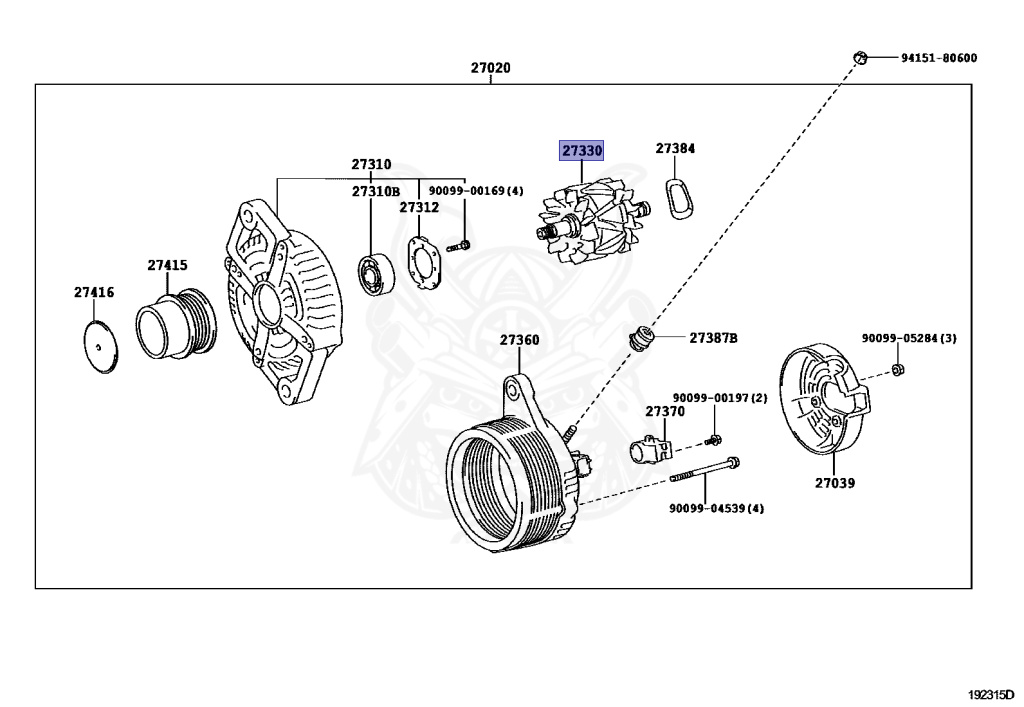 Toyota - Vitz - KSP90 - 2008 - F TYPE - 5-DOOR - Variator - 1KRFE