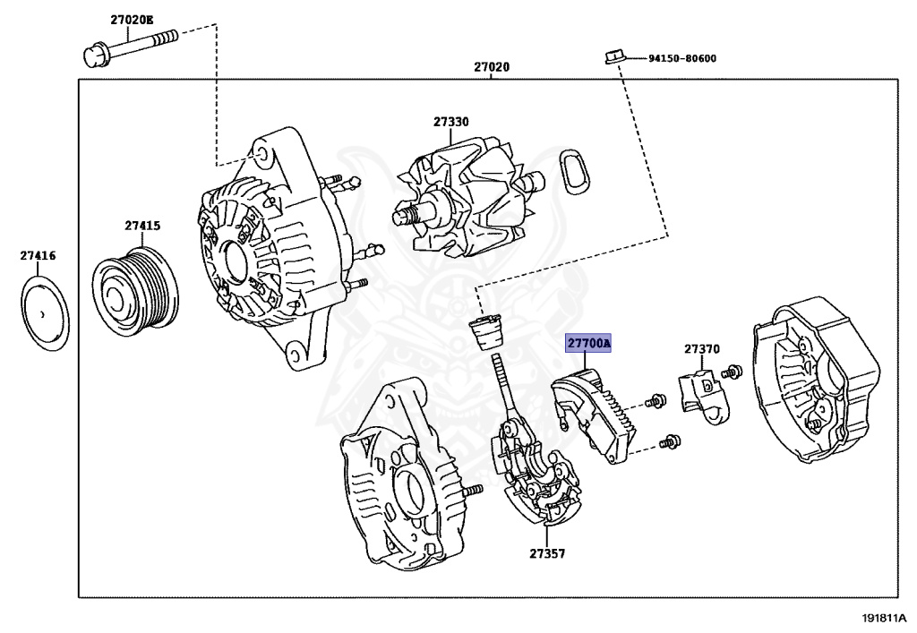 Toyota - Hilux Surf - KDN215W - 2005 - SSR-X TYPE - 5-DOOR - Automatic - 1KDFTV