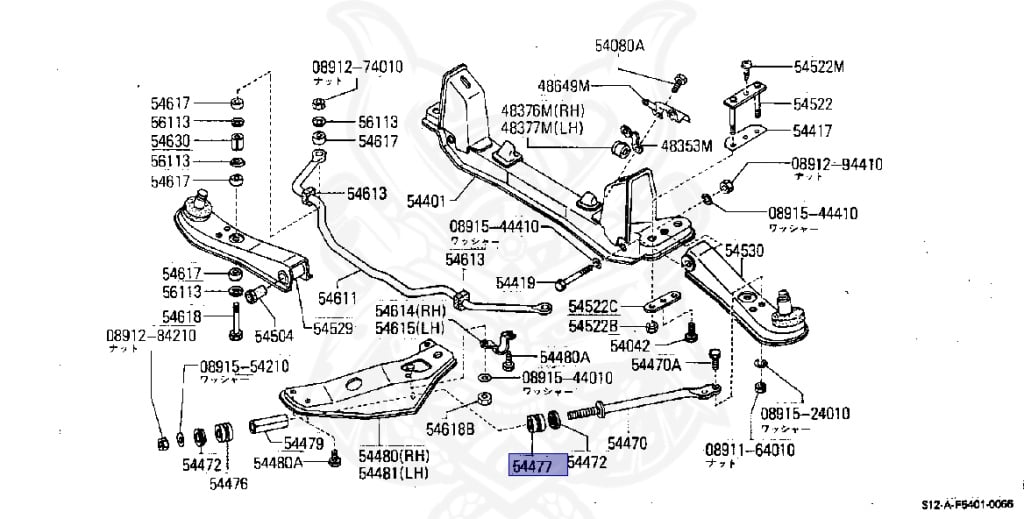 Nissan - Silvia - S12 - 1988 - RX - HATCH BACK(HB) - 5 SPEED MANUAL TRANS(F5) - CA18T