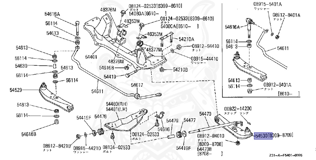 Nissan - Fairlady Z - Z31 - 1984 - ZX - AUTOMATIC TRANSMISSION(AT) - Hyojiun Roof (Z#) - VG30T