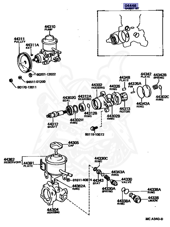Toyota - Hilux - YN65 - 1984 - DLX TYPE - LOW DECK,PICKUP(STANDARD DECK 1-SIDE OPEN) - Manual - 3YJ
