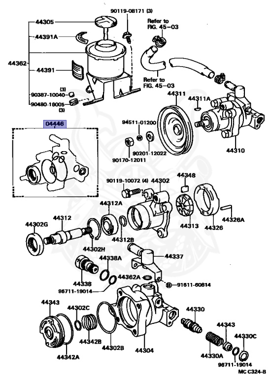 Toyota - Hilux - LN65 - 1986 - DLX TYPE - LOW DECK,PICKUP(STANDARD DECK 1-SIDE OPEN) - Manual - 2L