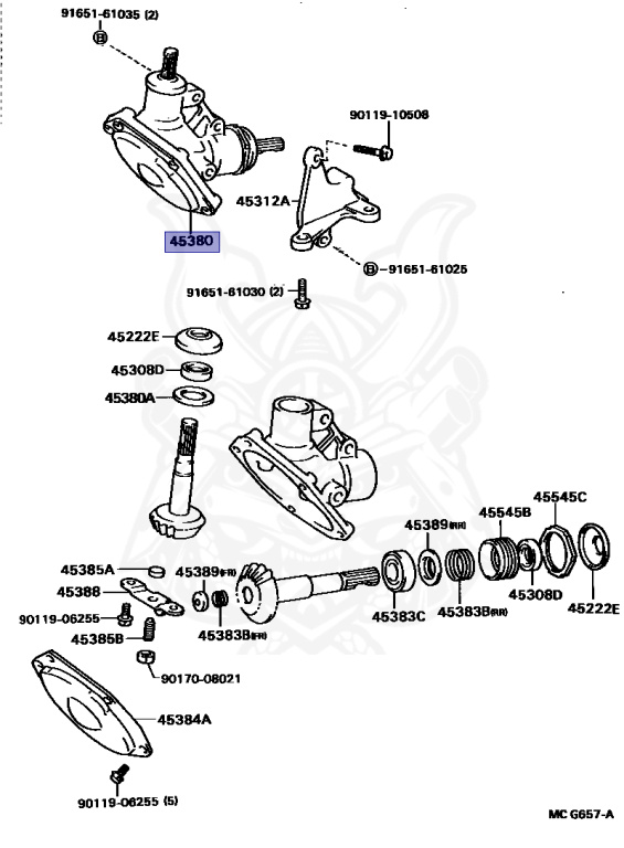 Toyota - TownAce - CR21G - 1990 - E - WAGON - Manual - 2CT