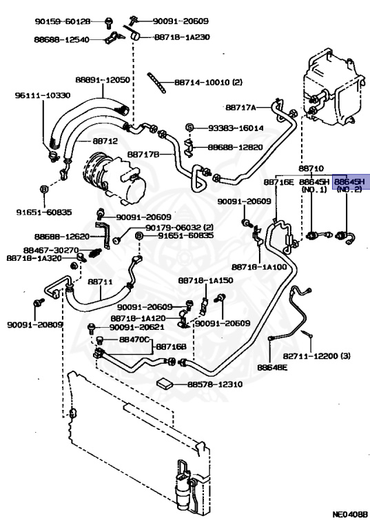 Toyota - Corolla - EE98V - 1987 - GL TYPE - V(MODEL MARK) - Manual - 3E