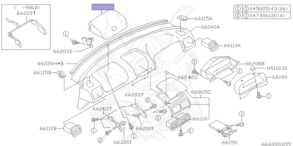 Subaru - Impreza WRX - GC8 - Jan-1998 - WRXRA - Sedan - F4WD - Manual Transmission - Right hand - EJ20G