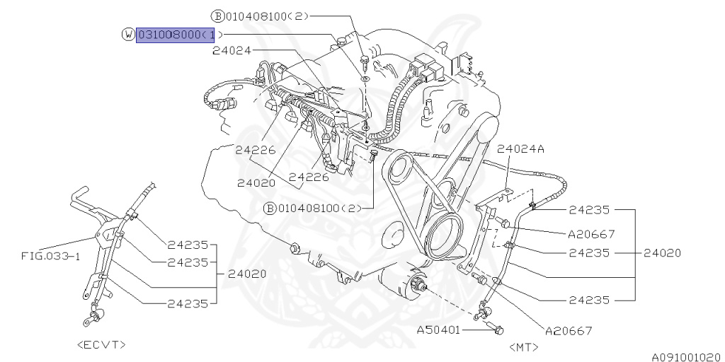 Subaru - Sambar Dias - KV3 - Jan-1990 - Dec-1996 - ﾐﾆ - Van - 2WD - Manual transmission - Right hand - EN07