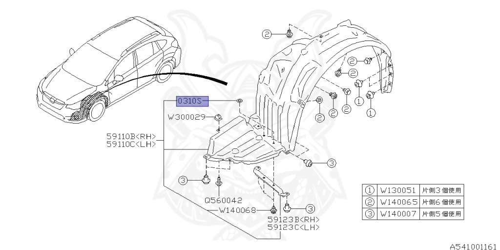 Subaru - XV Hybrid - GPE - Jan-2013 - Dec-2015 - 20I - XUV - 4W - Torque converter type double-header transmission - Right hand - FB20B