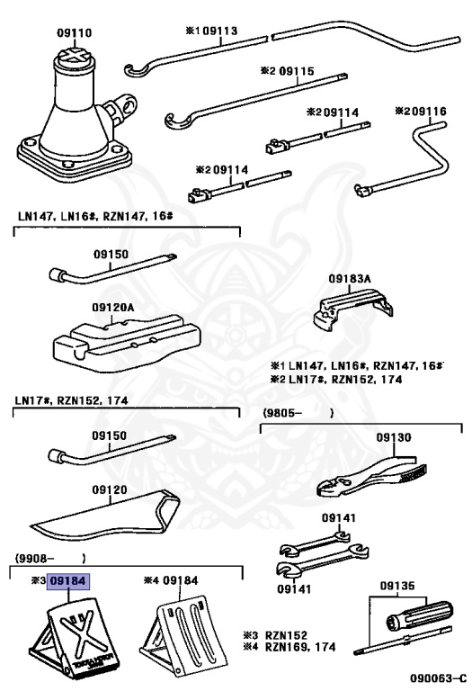 Toyota - Hilux - LN167 - 1999 - BUSINESS TYPE - Manual - 5L