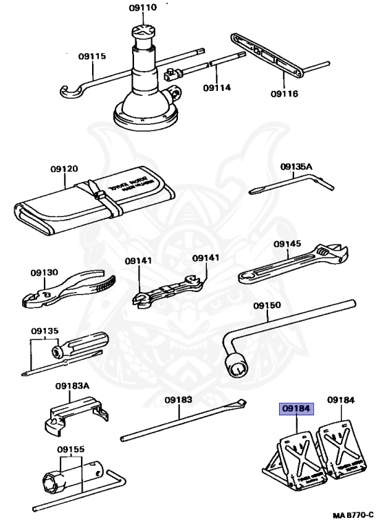 Toyota - Hilux Surf - LN130W - 1993 - SSR-XSSR-VSSR-GSSR-X WIDE TYPE - WAGON - Manual - 2LTE