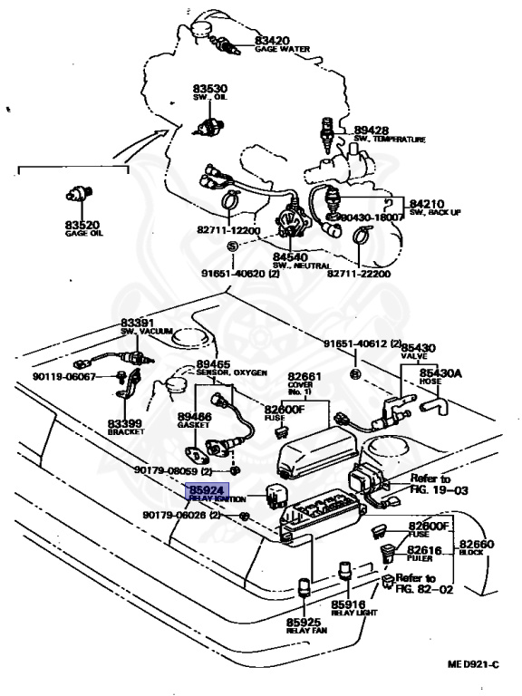 Toyota - Corona - AT150 - 1985 - EXS TYPE - 5-DOOR - Automatic - 3ALU