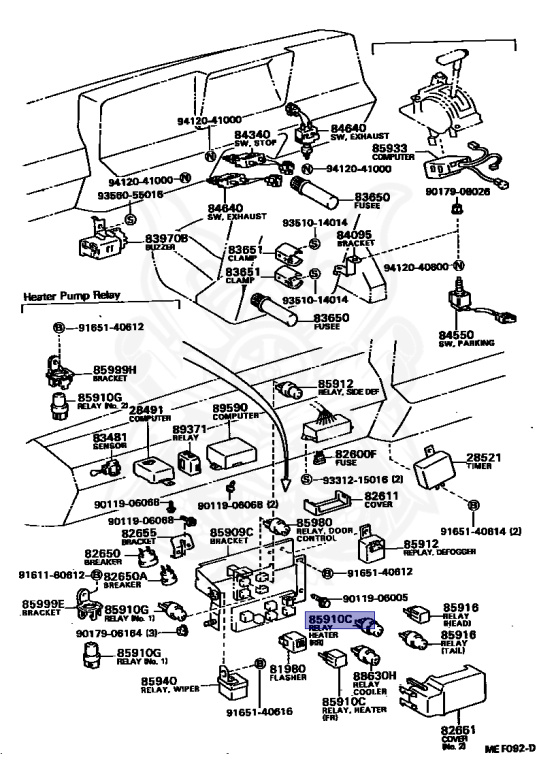 Toyota - Coaster - RB20 - 1987 - DLX TYPE - Manual - 22R
