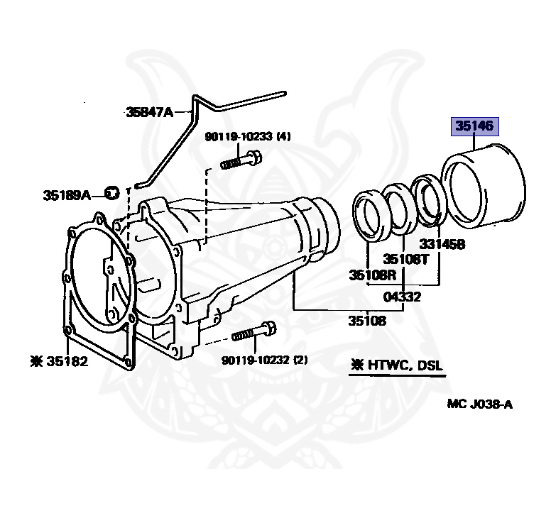 Toyota - Crown - YS130 - 1992 - DELUXE A TYPE - SEDAN - Automatic - 3YPE