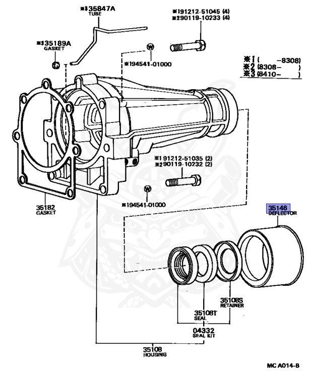 Toyota - Corolla - TE74V - 1982 - DX TYPE - 4-DOOR - Automatic - 12TJ