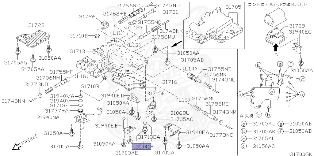 Nissan - Skyline - V35 - 2001 - 250GT - SEDAN(S) - 2 WHEEL DRIVE(2WD) - AUTOMATIC-FLOOR SHIFT(AT.F4) - VQ25DD
