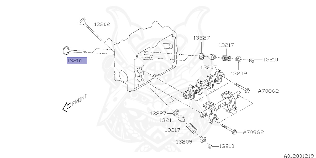 Subaru - Impreza - GH7 - Jan-2008 - Dec-2011 - 20I - Wagon - 4W - Automatic transmission - Right hand - EJ20