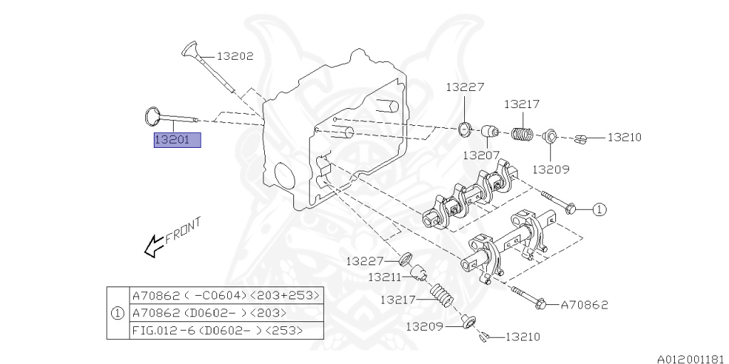 Subaru - Legacy B4 - BL5 - Jan-2003 - Dec-2007 - 20R - Sedan - 4W - 4-speed automatic transmission - Right hand - EJ20