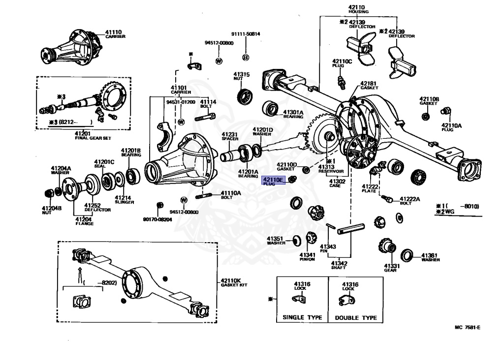 Toyota - LiteAce - KM21 - 1982 - DLX TYPE - TRUCK(PICKUP):TR TYPE - Manual - 4KJ