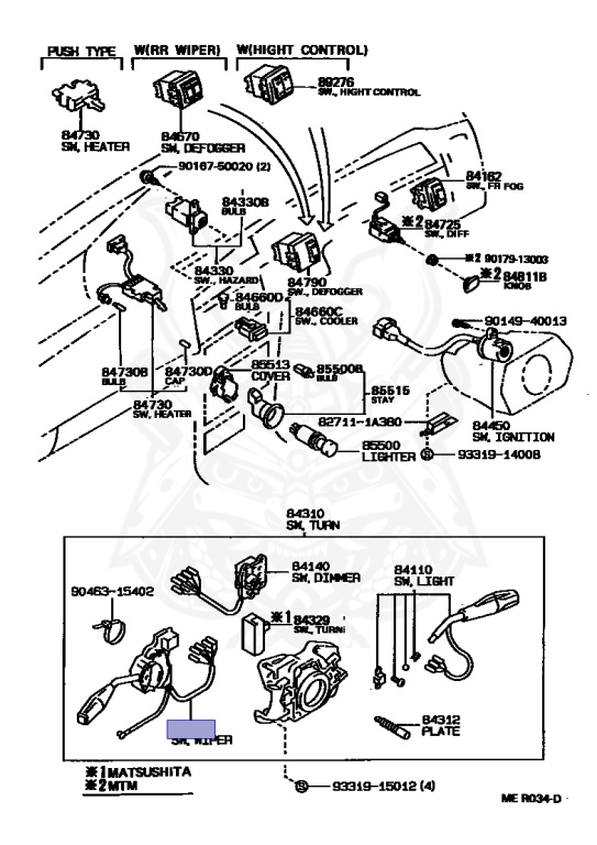 Toyota - Sprinter - AE95G - 1995 - AV-1 TYPE - WAGON - Manual - 4AFHE