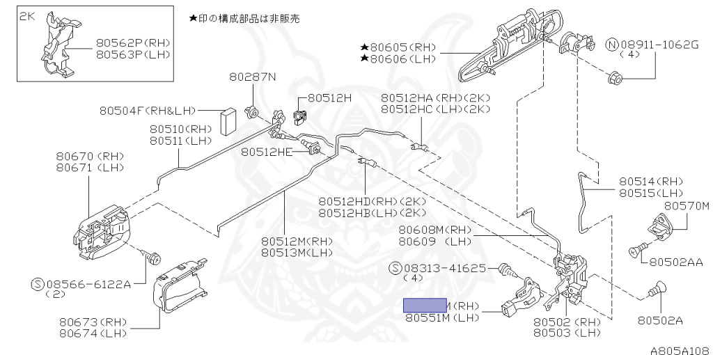 Nissan - Skyline - R34 25GTT - ER34 - 1998 - 25GT TURBO - 2-door hardtop (2K) - AUTOMATIC-FLOOR SHIFT(AT.F4) - Hi-Cas 2-Link (HI.2WD) - RB25DET