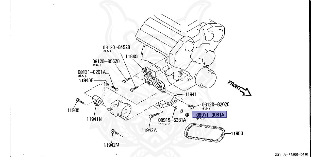 Nissan - Fairlady Z - Z31 - 1987 - ZR - MANUAL TRANSMISSION(MT) - T-bar roof (KZ#) - VG30D