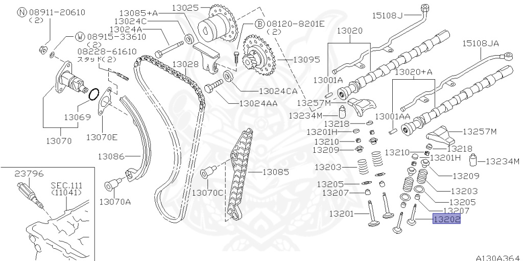 Nissan - Silvia - S15 - 1999 - SEDAN - HARDTOP(K) - MANUAL TRANS 5-SPEED(MT.F5) - TWO WHEELS STEERING(2WS) - Not specified - SR20DE