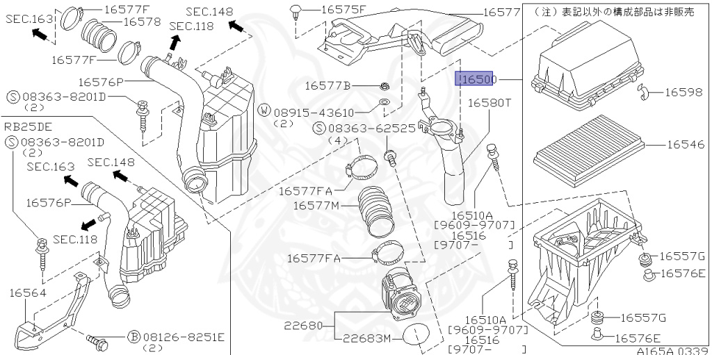 Nissan - Stagea - WC34 - 1997 - 25X-FOUR - WAGON(W) - 4 WHEEL DRIVE(4WD) - AUTOMATIC TRANSMISSION(AT) - RB25DE