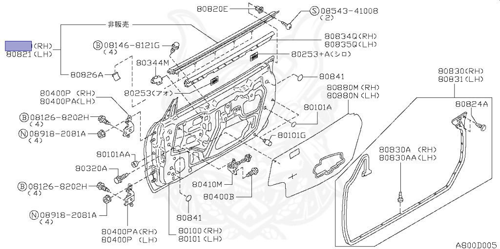 Nissan - Skyline - R34 25GT - ENR34 - 2000 - 25GT - 4 DOOR SEDAN(4S) - AUTOMATIC-FLOOR SHIFT(AT.F4) - No high-speed casters, 2-link drive (IRS.2WD) - RB25DE