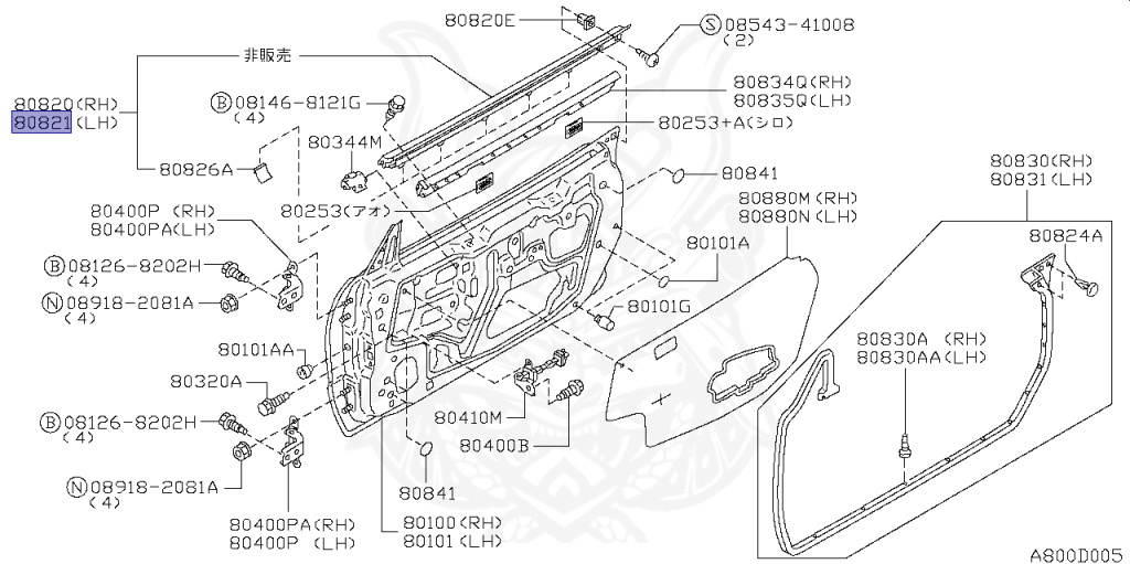 Nissan - Skyline - R34 25GT - ENR34 - 2000 - 25GT - 4 DOOR SEDAN(4S) - AUTOMATIC-FLOOR SHIFT(AT.F4) - No high-speed casters, 2-link drive (IRS.2WD) - RB25DE