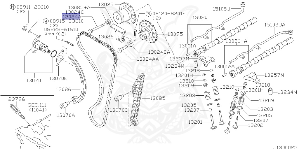 Nissan - Silvia - S14 - 1998 - JS - HARDTOP(K) - AUTOMATIC TRANSMISSION(AT) - TWO WHEELS STEERING(2WS) - SR20DE
