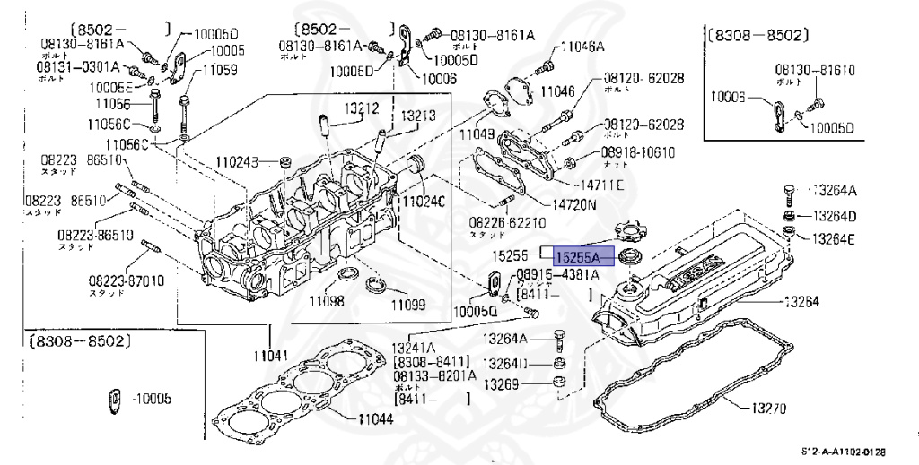 Nissan - Silvia - S12 - 1983 - RL - HARDTOP(K) - 5 SPEED MANUAL TRANS(F5) - CA18T