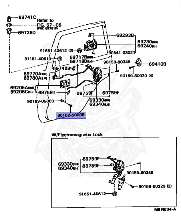 90162-50008 - Toyota - SCREW - Nengun Performance