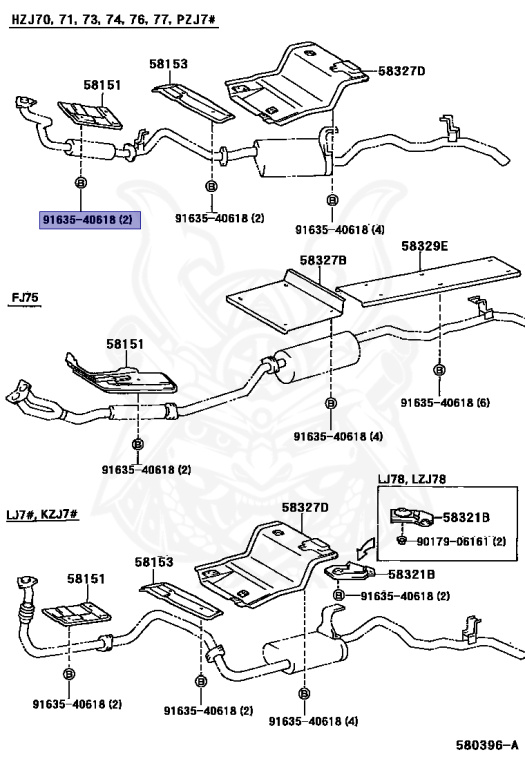 Toyota - Land Cruiser - HZJ70 - 1996 - LX TYPEPRADO LX TYPE - SOFTTOP - Manual - 1HZ
