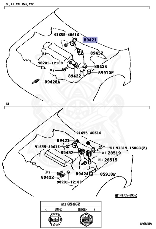 Toyota - Sprinter - AE92 - 1989 - GT TYPE - 5-DOOR - Automatic - 4AGE