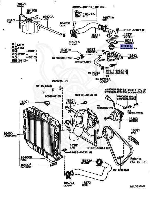 Toyota - Corolla - KE70 - 1982 - STANDARD TYPE - 2-DOOR - Manual - 4KU