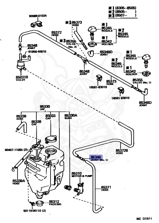 Toyota - Corolla - AE85 - 1983 - GL TYPE - 2-DOOR - Automatic - 3AU