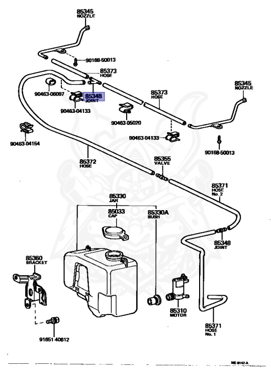Toyota - Crown - LS110 - 1979 - STANDARD TYPE - 4-DOOR - Manual - L