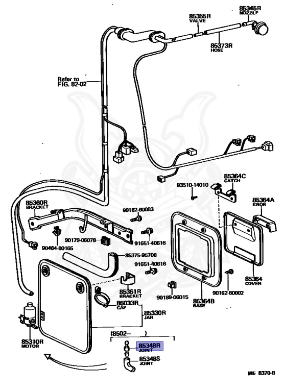 Toyota - LiteAce - YM21G - 1985 - FX-V TYPE - WAGON - Manual - 2YU