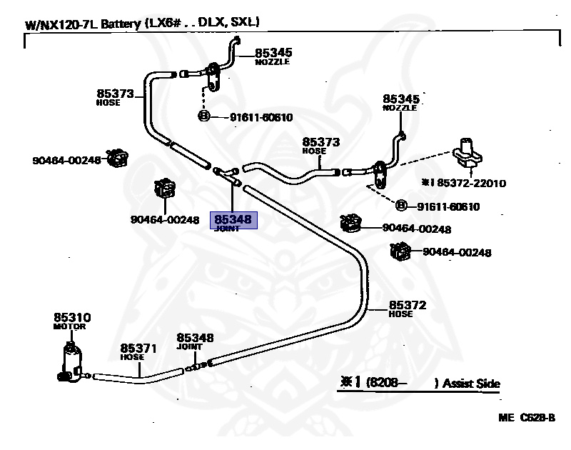 Toyota - Chaser - GX61 - 1984 - AVANT TYPE - HARDTOP - Manual - 1GEU