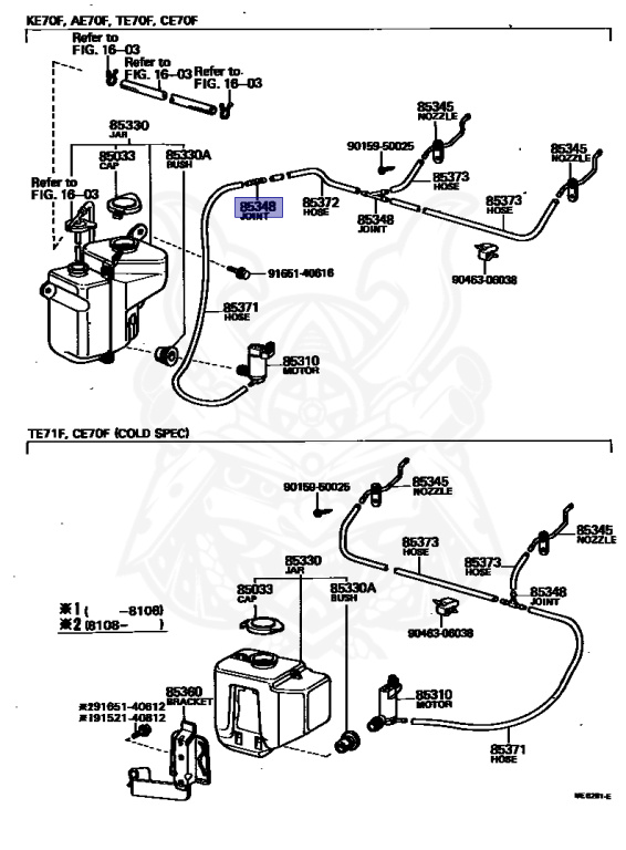 Toyota - Sprinter - AE70 - 1982 - SE TYPE - 4-DOOR - Automatic - 3AU