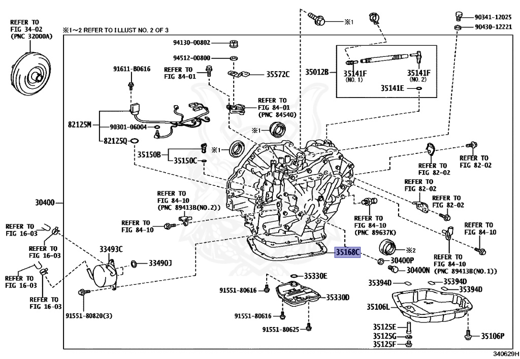 Toyota - Wish - ZGE20G - 2016 - 1.8G TYPE - Variator - 2ZRFAE