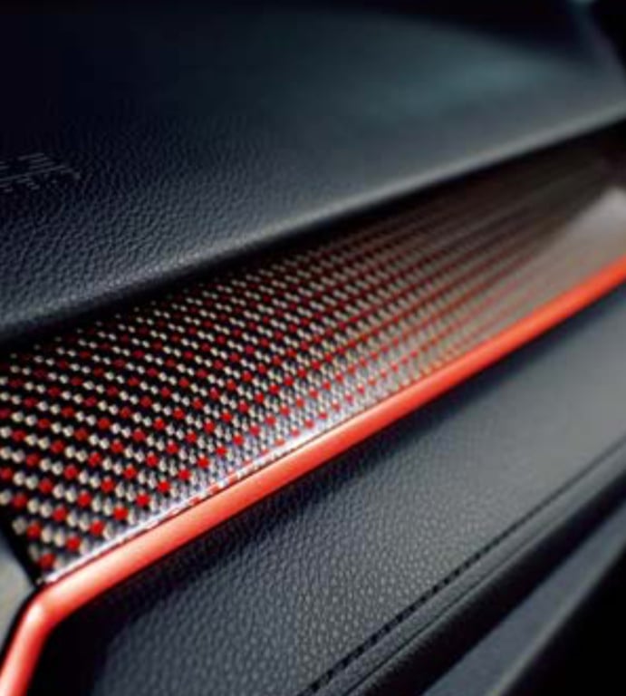 Honda - Carbon Instrument Panel Section