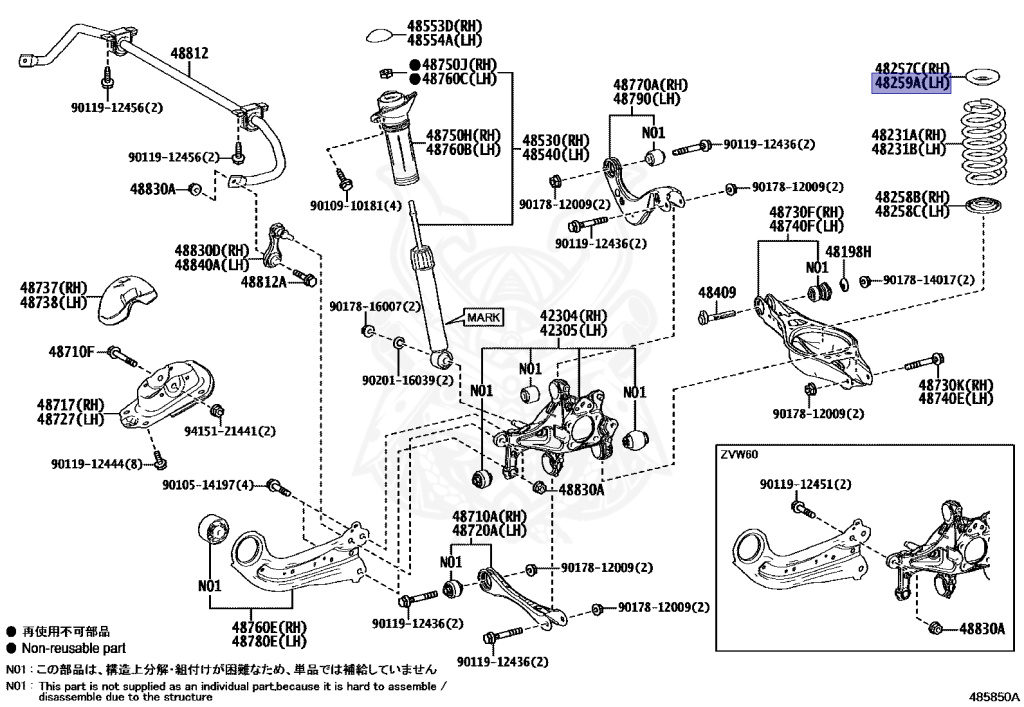 Toyota - Prius - ZVW60 - 2023 - X TYPE - 5-DOOR - Variator - 2ZRFXE