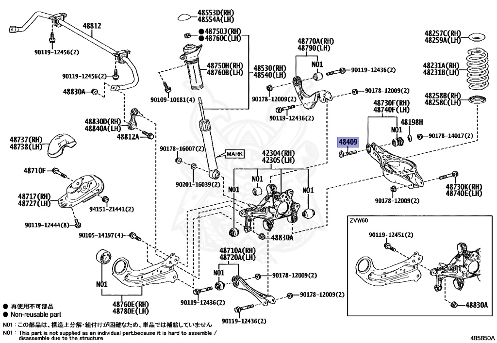 Toyota - Prius - ZVW60 - 2023 - X TYPE - 5-DOOR - Variator - 2ZRFXE