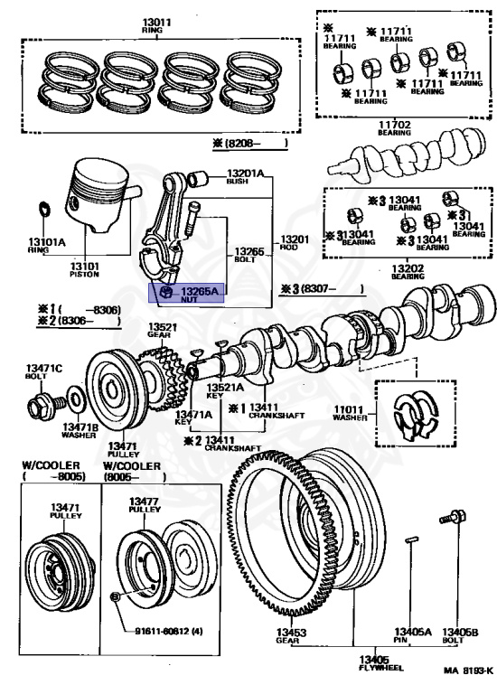 Toyota - Starlet - KP61 - 1983 - DELUX-A TYPE - 3-DOOR - Manual - 4KU