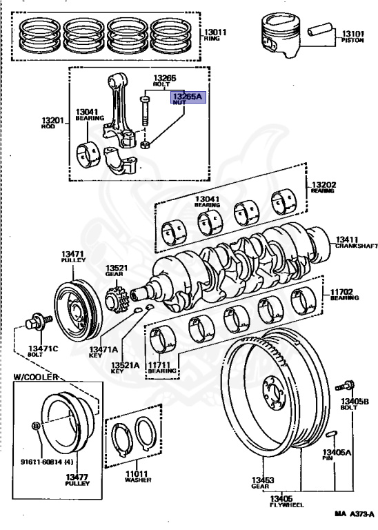 Toyota - Crown - YS130 - 1989 - DLX TYPE - SEDAN - Manual - 3YP