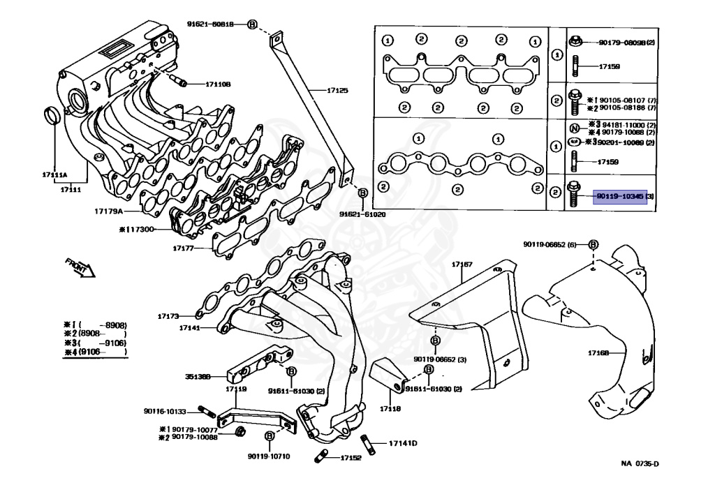 Toyota - Corolla - AE92 - 1991 - GT TYPE - 4-DOOR - Manual - 4AGE