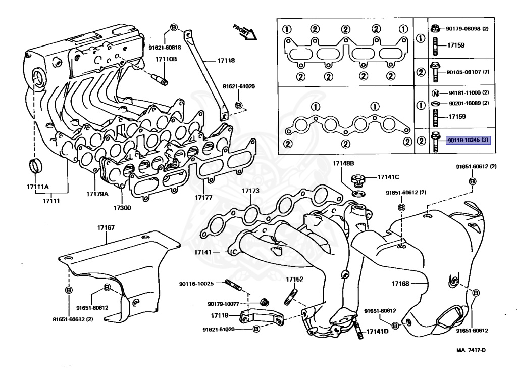 Toyota - MR2 - AW11 - 1985 - G TYPE - COUPE - Manual - 4AGELU