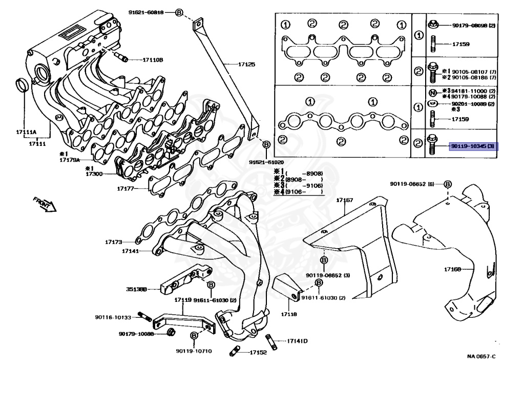 Toyota - Carina - AT171 - 1988 - G-LIMITED TYPE - SEDAN - Automatic - 4AGE