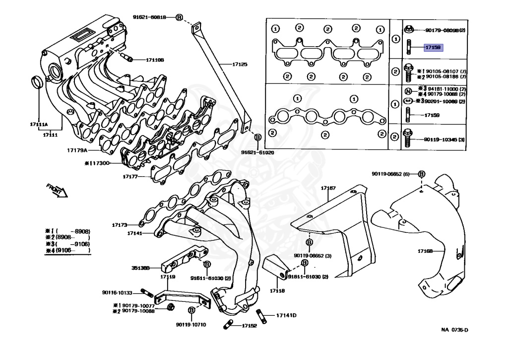 Toyota - Corolla - AE92 - 1987 - GT TYPE - 4-DOOR - Manual - 4AGE